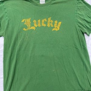 Lucky brand graphic T-shirt. XL. worn and ready to diy